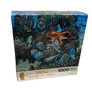 Robert Lyn Nelson 1000 Pc Puzzle Ocean Aquatic Marine Octopus NEW
